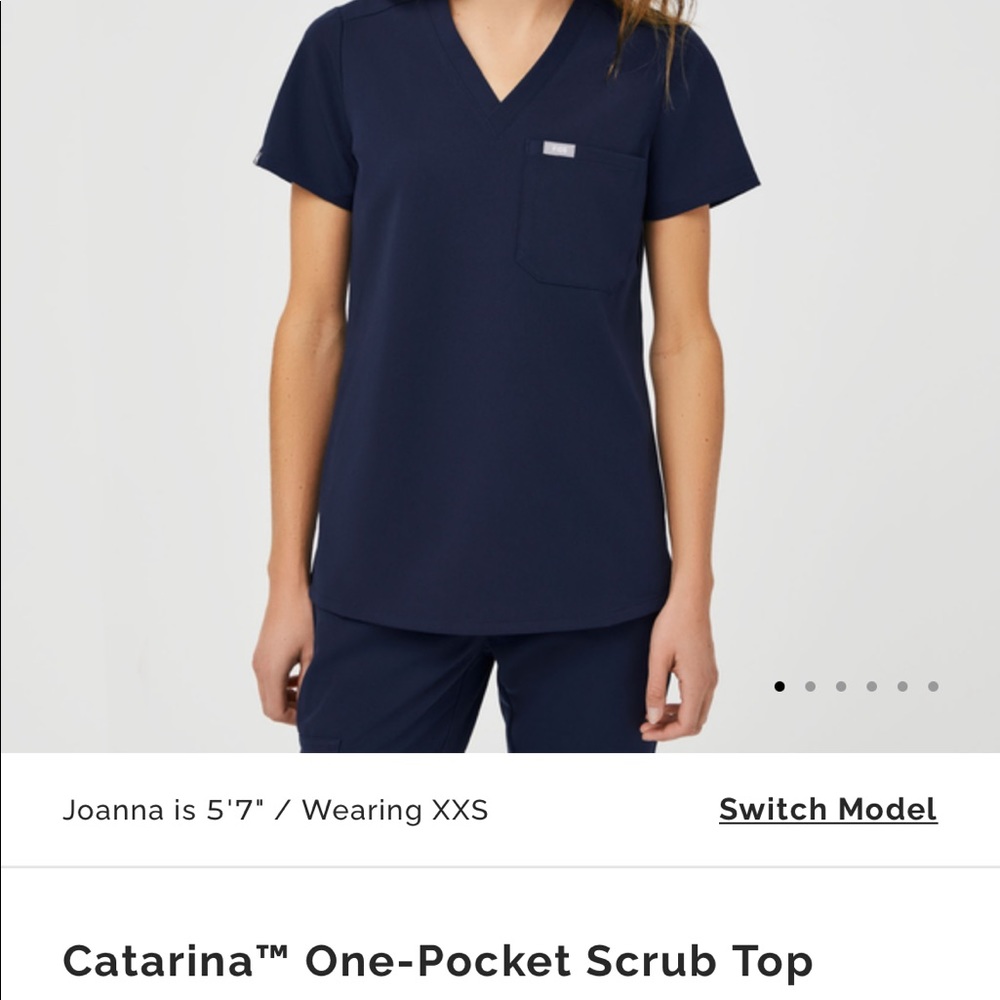 Figs Catarina one pocket scrub top